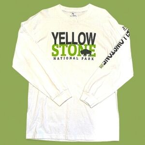 Men's NWT Yellowstone 100% Cotton Long Sleeved T-shirt Large